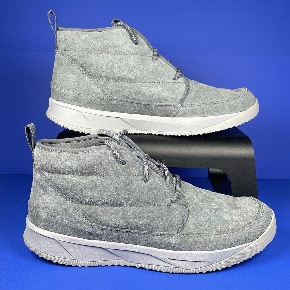 NEW The North Face NSE Chukka Suede Men's 10.5 Grey Shoes Boots $125‎ - Picture 6 of 10
